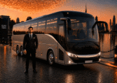 50 Seater Luxury Bus with Driver in Dubai