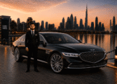 Genesis G90 with Driver in Dubai