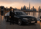 Mercedes Benz E Class with Driver in Dubai
