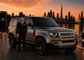 Range Rover Defender V6 with Driver in Dubai