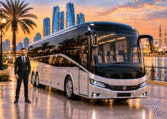 40 Seater Luxury Bus With Driver in Abu Dhabi