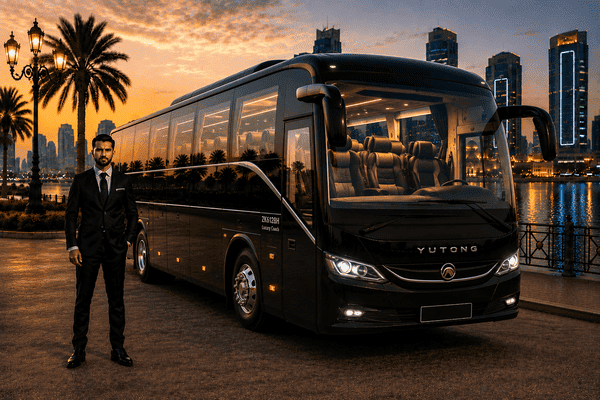 40 Seater Luxury Bus with Driver in Sharjah