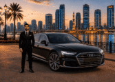 Audi A8 with Driver in Sharjah