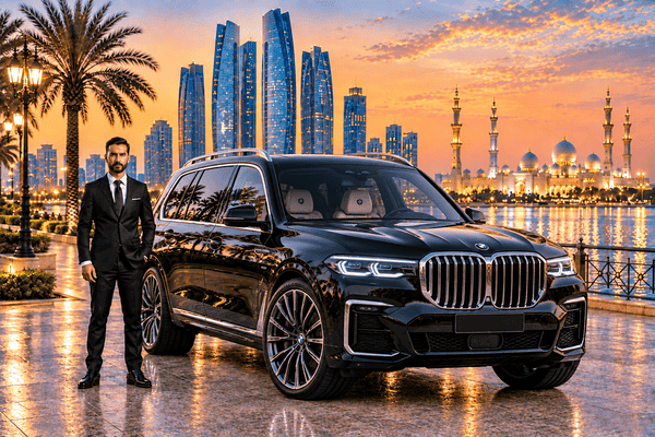 BMW X7 With Driver in Abu Dhabi