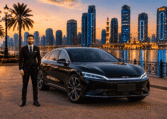 BYD Han Ev with Driver in Sharjah