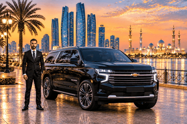 Chevrolet Suburban With Driver in Abu Dhabi