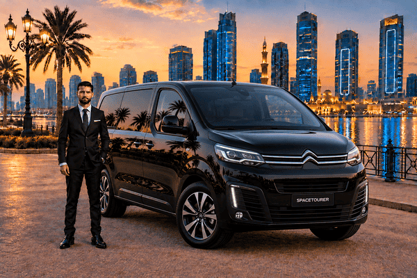 Citroen SpaceTourer with Driver in Sharjah