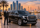 GMC Yukon XL With Driver in Abu Dhabi