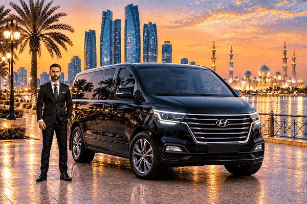 Hyundai H1 With Driver in Abu Dhabi