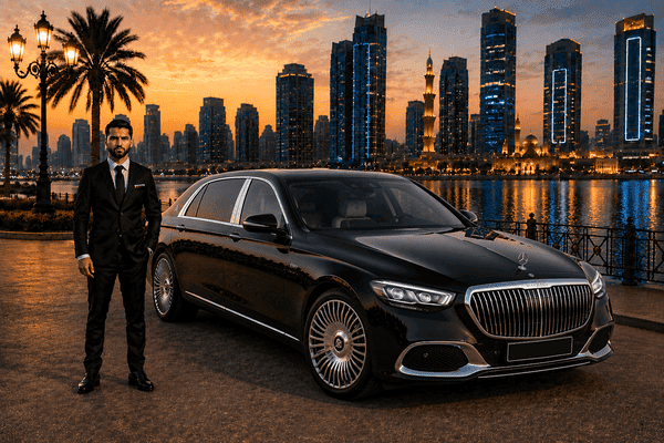 Mercedes Benz Maybach with Driver in Sharjah