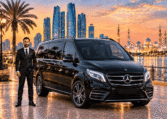 Mercedes Viano With Driver in Abu Dhabi