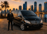 Mercedes Viano with Driver in Sharjah