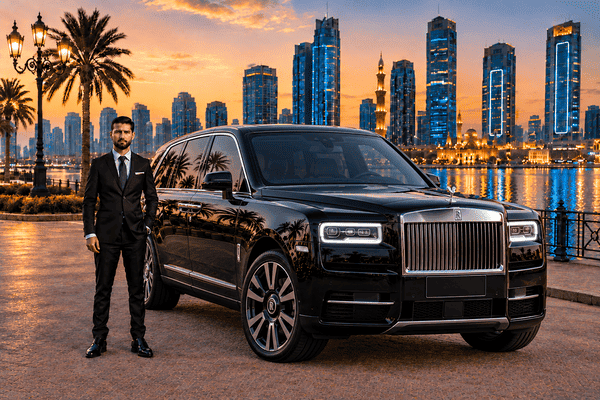 Rolls Royce Cullinan with Driver in Sharjah