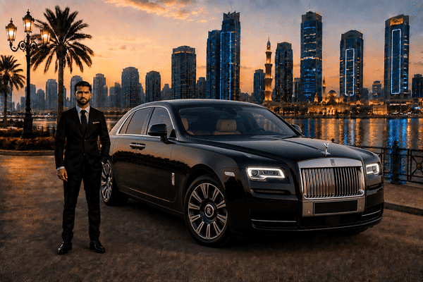 Rolls Royce Ghost with Driver in Sharjah - Luxury Car with Driver in Sharjah