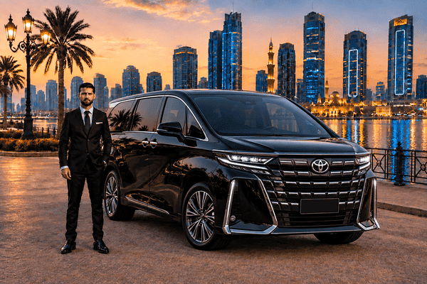 Toyota Alphard with Driver in Sharjah