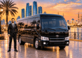 Toyota Coaster With Driver in Abu Dhabi