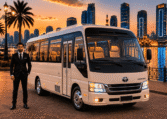 Toyota Coaster with Driver in Sharjah