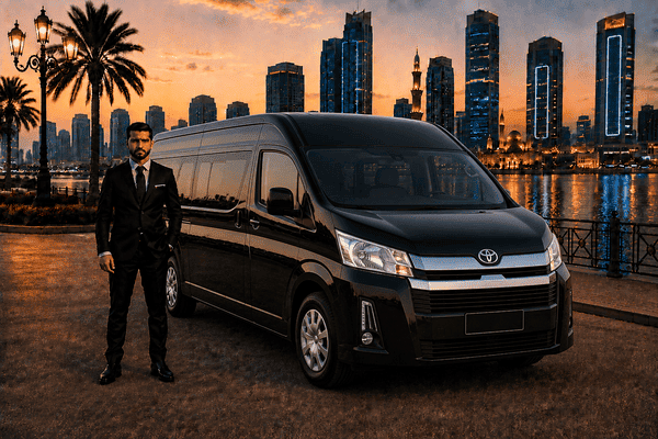 Toyota Hiace with Driver in Sharjah