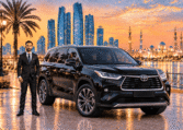 Toyota Highlander With Driver in Abu Dhabi