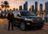 Toyota Land Cruiser with Driver in Sharjah
